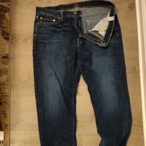 Lucky Brand Dark Blue Relaxed Men's Jeans